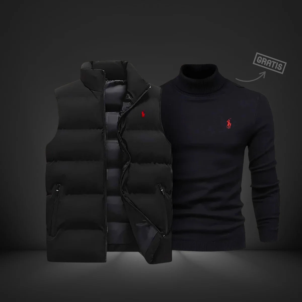 Gilet + Col Roulé Offerts