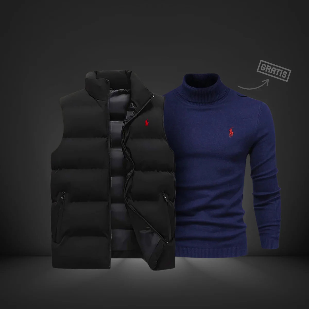 Gilet + Col Roulé Offerts