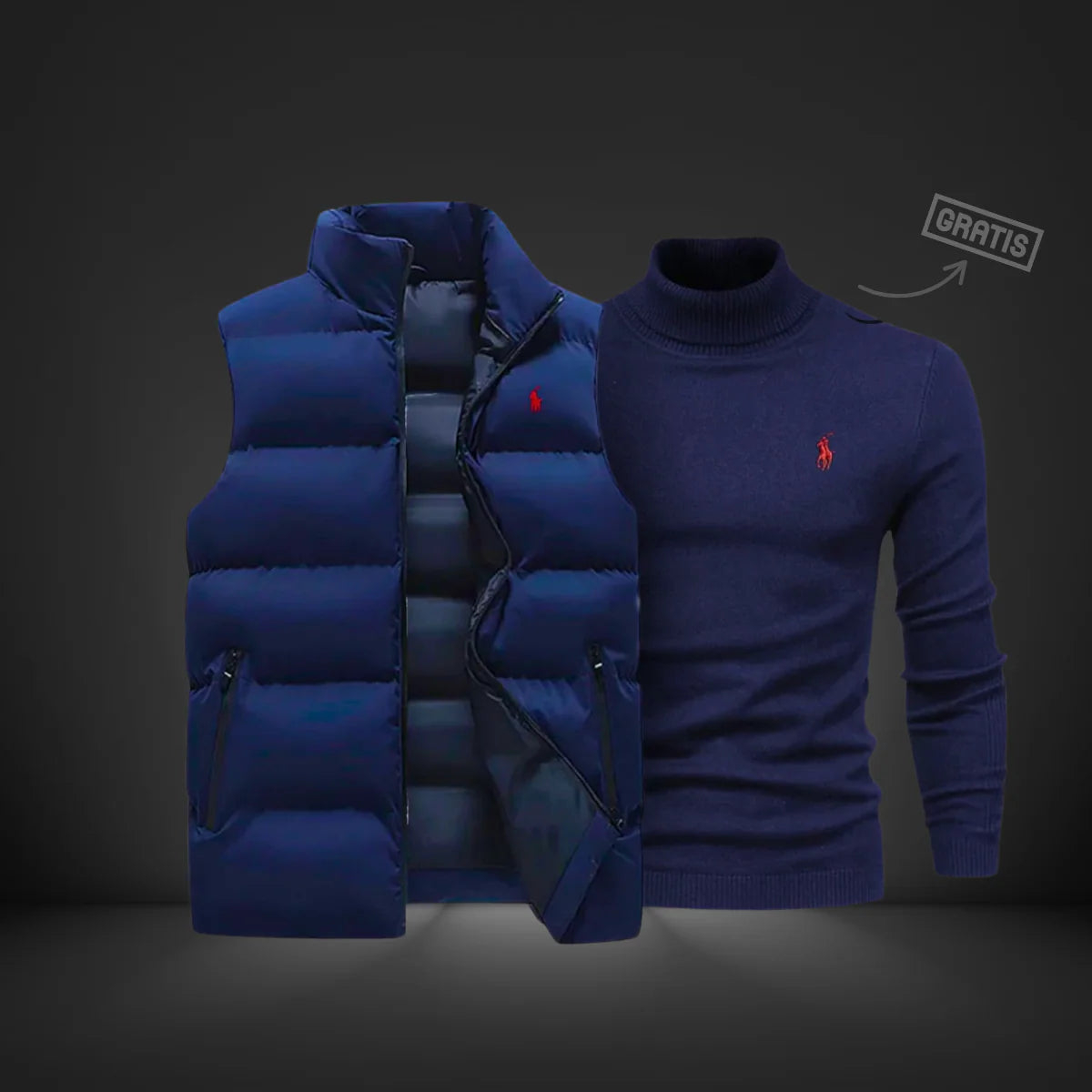 Gilet + Col Roulé Offerts