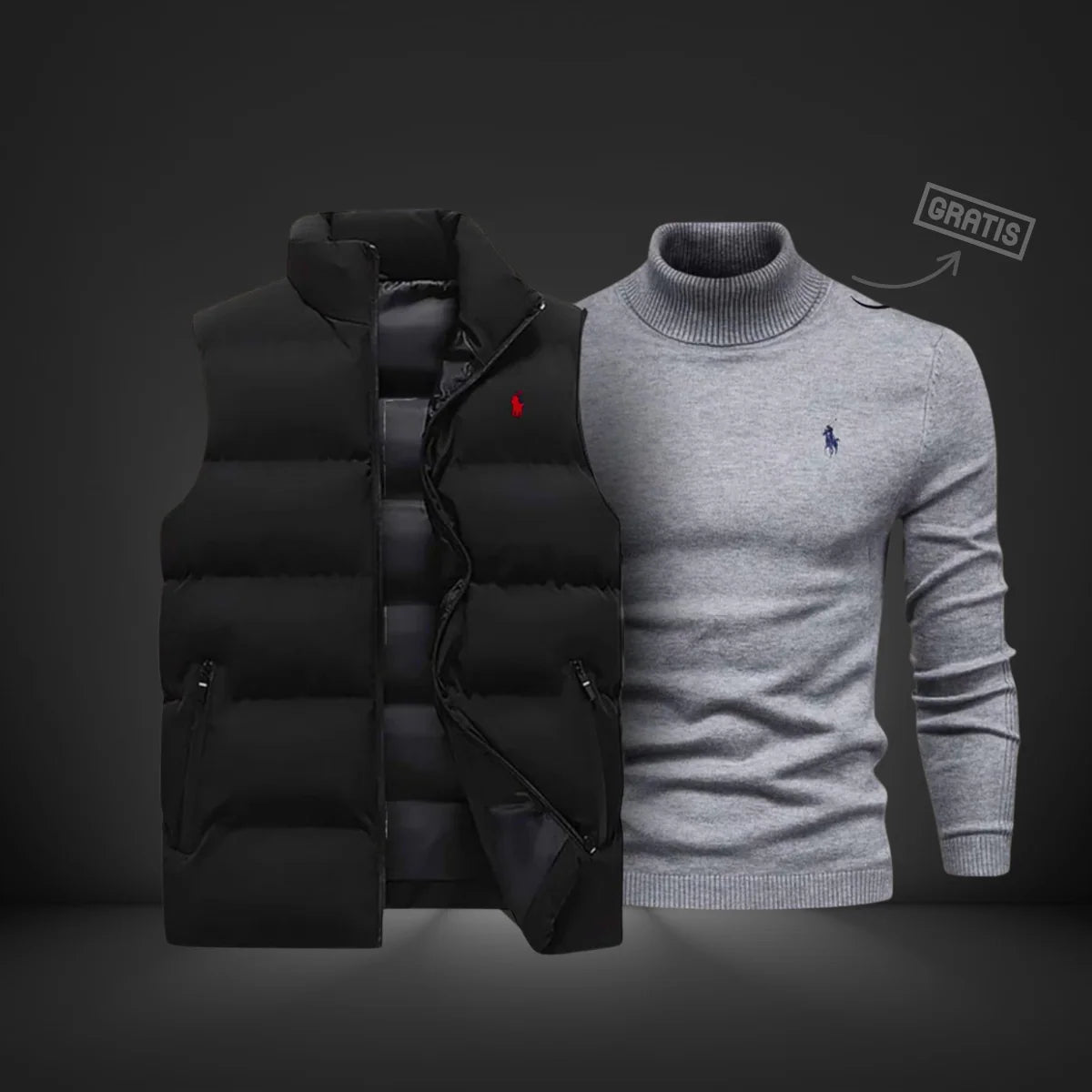 Gilet + Col Roulé Offerts