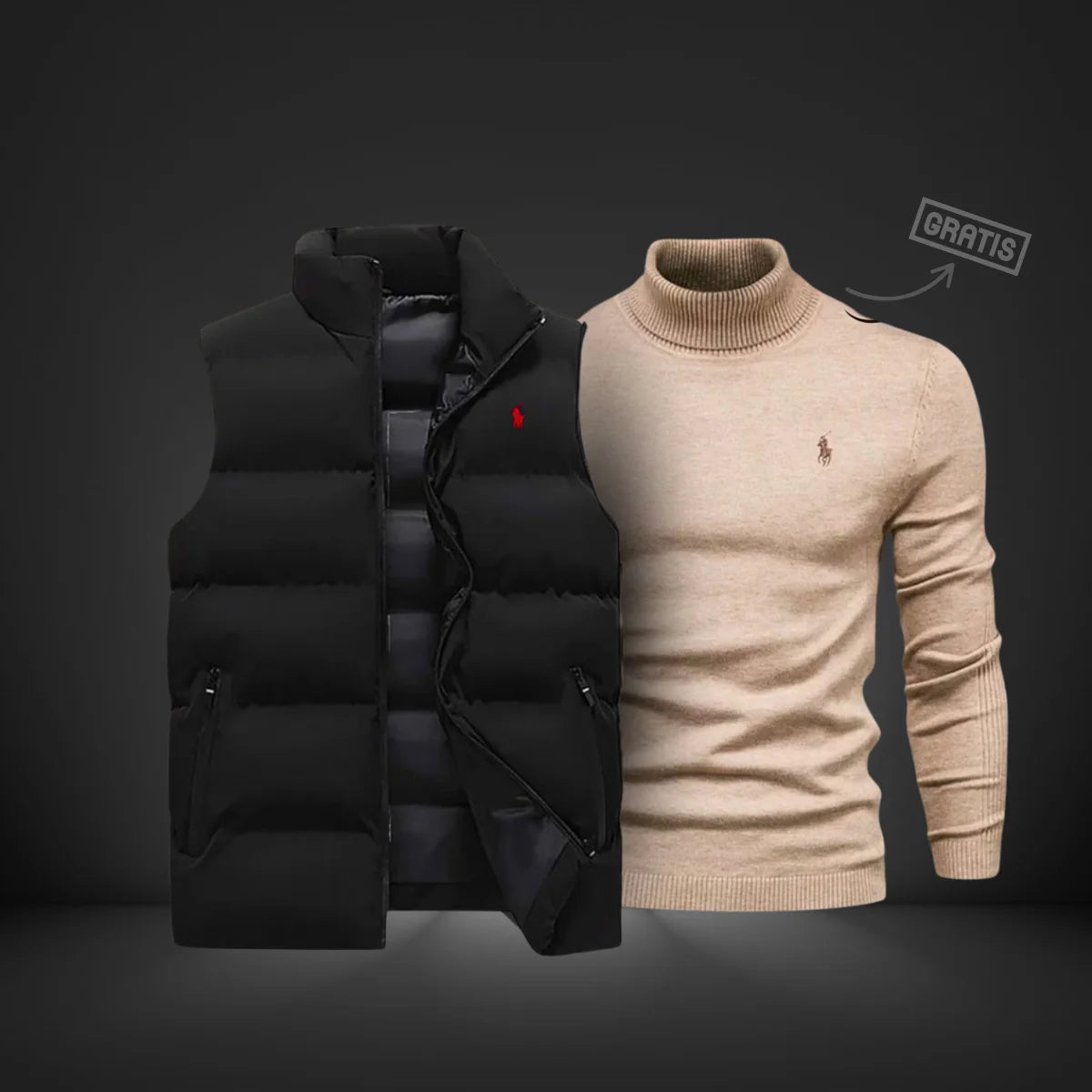 Gilet + Col Roulé Offerts